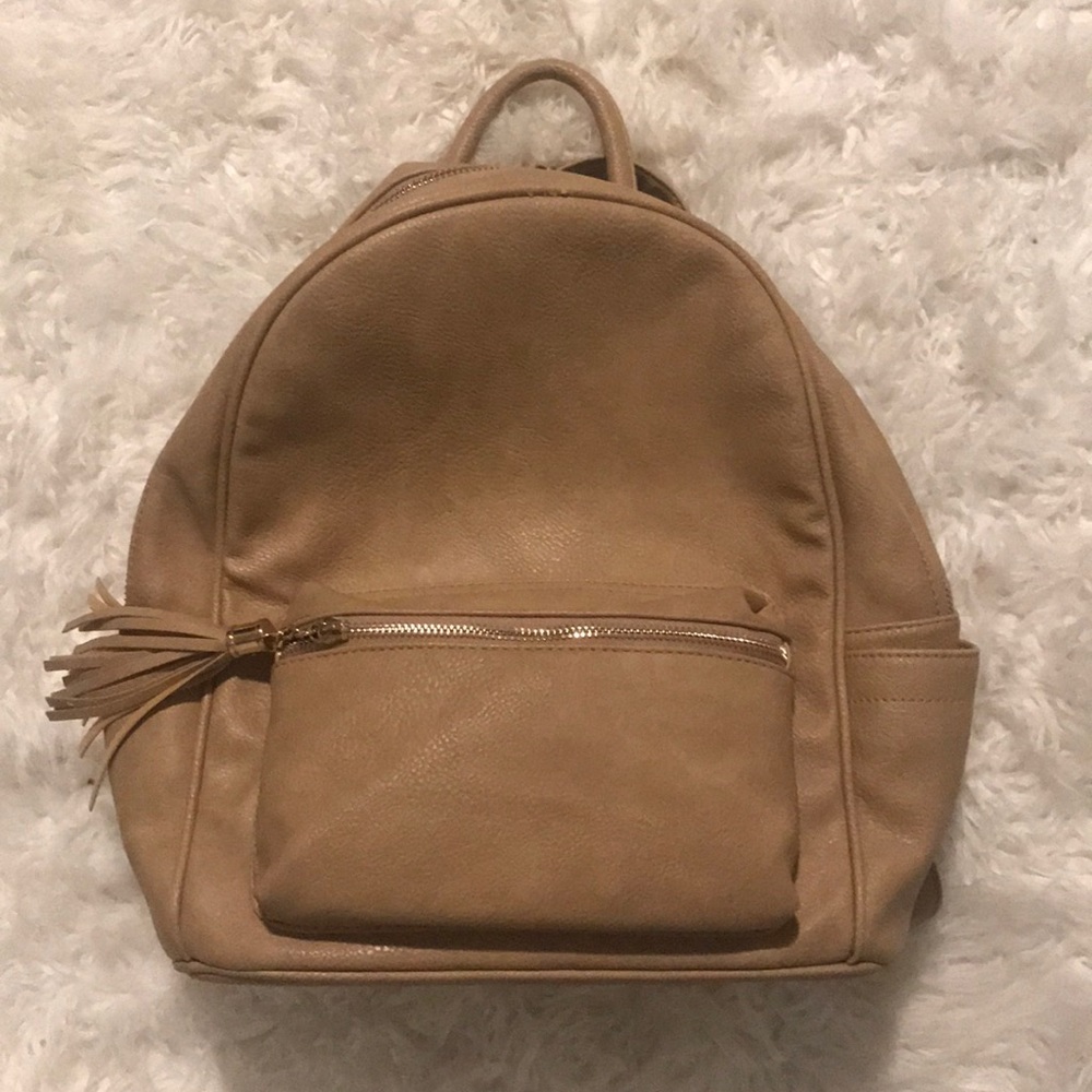 Tan Backpack